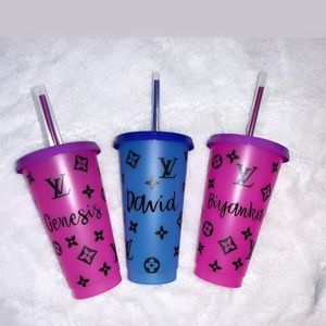 Personalized color changing cup